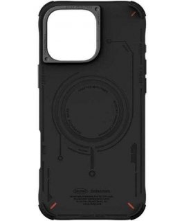 Skinarma Mecha Apple iPhone 16 Pro Max 6.9" Magnetic Charging dėklas telefonui juodos spalvos