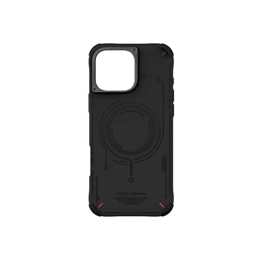 Skinarma Mecha Apple iPhone 16 Pro Max 6.9" Magnetic Charging dėklas telefonui juodos spalvos
