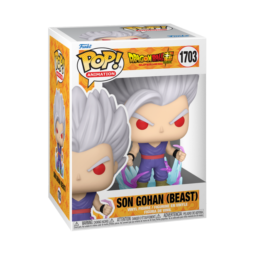 FUNKO POP! Vinyl Figure: Dragon Ball Super: Super Hero - Gohan (w/ Chase)