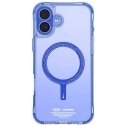 Skinarma Saido Apple iPhone 16 Plus 6.7" Magnetic Charging dėklas telefonui mėlynos spalvos Skinarma Saido Apple iPhone 16 Plus 6.7" Magnetic Charging dėklas telefonui mėlynos spalvos