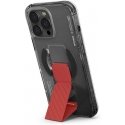 Skinarma Axon Apple iPhone 16 Pro Max 6.9" Magnetic Charging + Grip Stand phone case in black color Skinarma Axon Apple iPhone 16 Pro Max 6.9" Magnetic Charging + Grip Stand phone case in black color