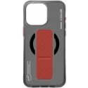 Skinarma Axon Apple iPhone 16 Pro Max 6.9" Magnetic Charging + Grip Stand phone case in black color Skinarma Axon Apple iPhone 16 Pro Max 6.9" Magnetic Charging + Grip Stand phone case in black color