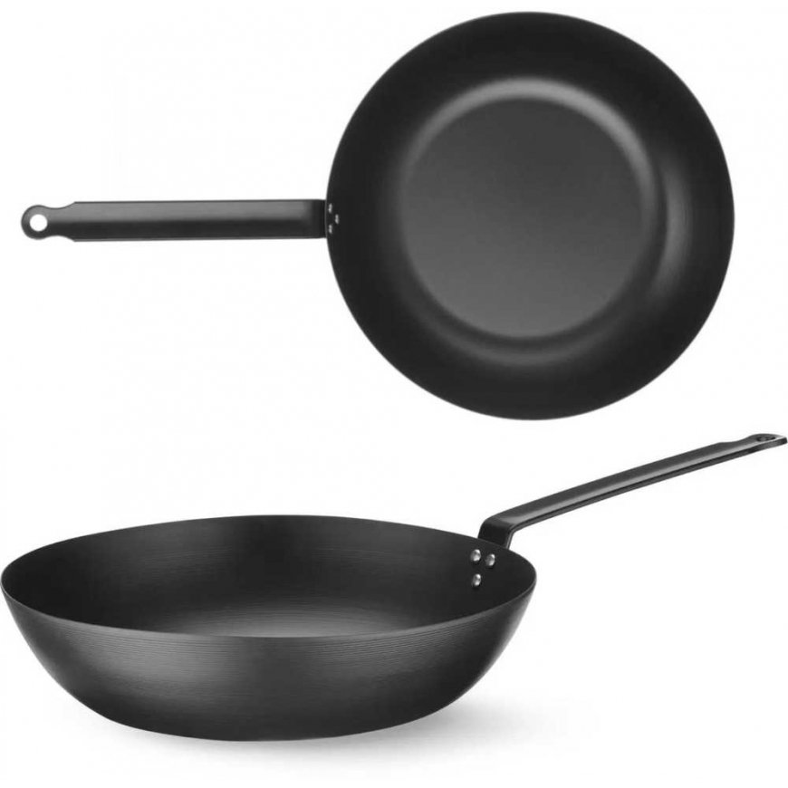 Hendi Carbon steel wok, 304 mm