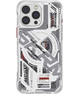 Skinarma Ekho Apple iPhone 16 Pro 6.3" Magnetic Charging phone case transparent