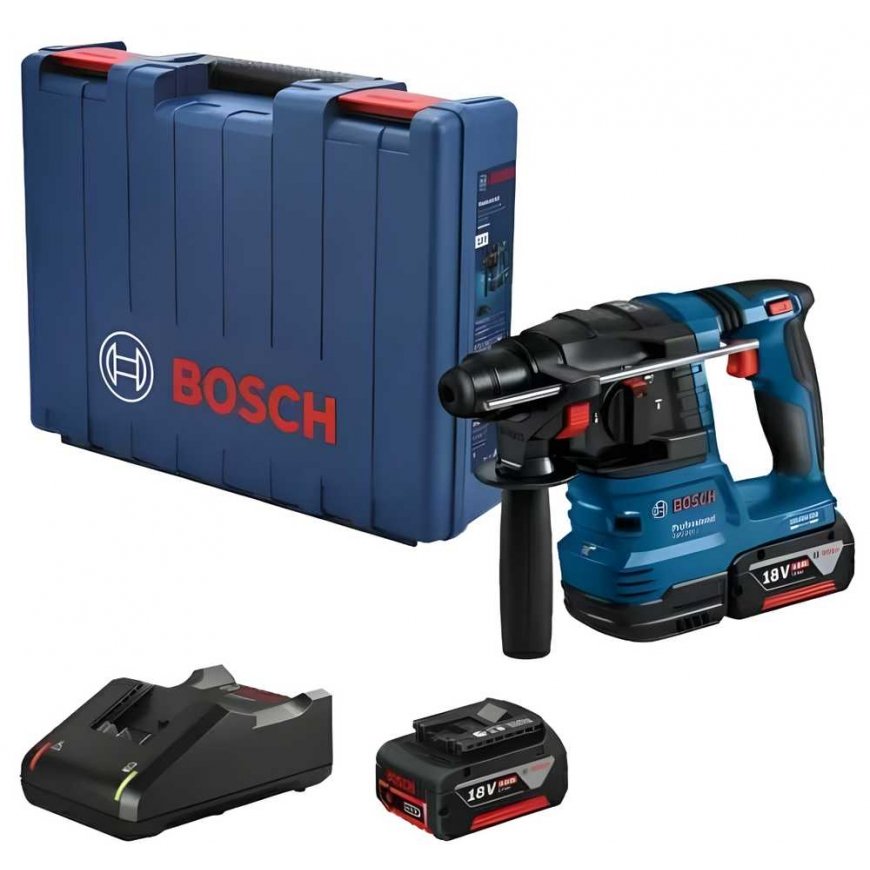 BOSCH MŁOT SDS+ GBH 185-LI 2x4,0Ah 1,9J WALIZKA – 2