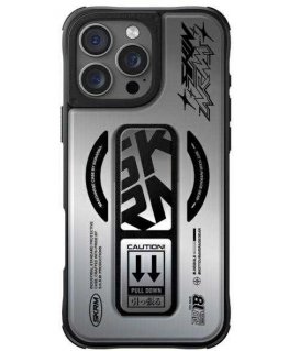 Case Skinarma Kira Kobai Apple iPhone 16 Pro Max 6.9" Magnetic Charging Grip Stand chrome