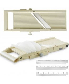 Hendi Vegetable slicer with 3 interchangeable blades, 380 x 158 mm
