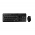 CHERRY Stream Desktop Recharge keyboard Mouse included Universal RF Wireless QWERTY English Black CHERRY Stream Desktop Recharge keyboard Mouse included Universal RF Wireless QWERTY English Black