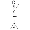 iLike S12 LED 20W Selfie 31cm Gredzena Gaisma Lampa + Statīvs 2. iLike S12 LED 20W Selfie 31cm Gredzena Gaisma Lampa + Statīvs 2.