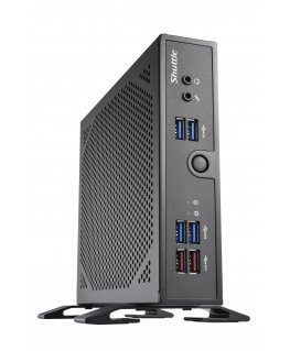 Shuttle DS50U7 barebone-tietokonerunko 1.3L kokoinen PC musta i7-1355U