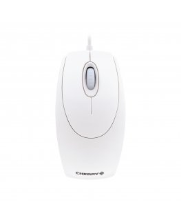 CHERRY WHEELMOUSE OPTICAL Corded Mouse, Pale Grey, PS2/USB