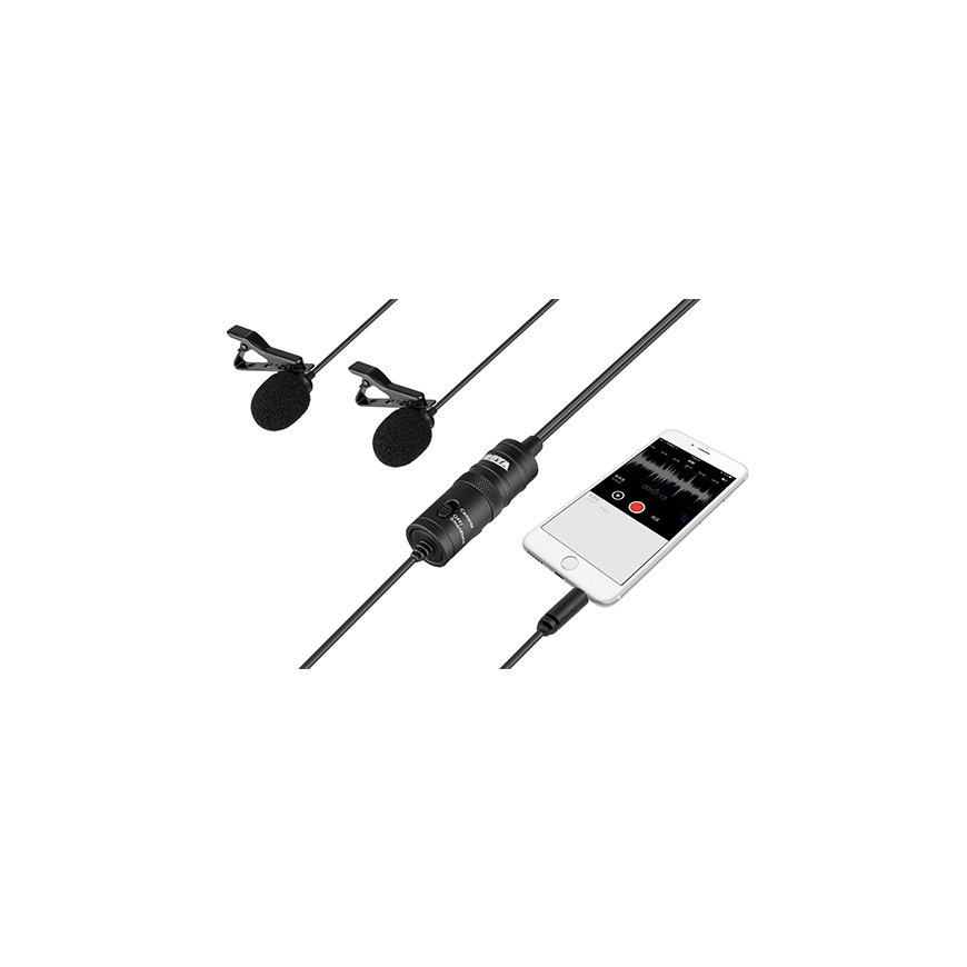 BOYA BY-M1DM microphone Black Interview microphone – 3