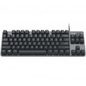Logitech K835 TKL Mechanical Keyboard näppäimistö Office USB Saksa Grafiitti, Harmaa