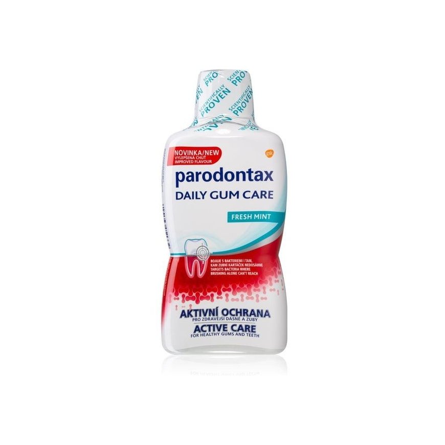 Daily Gum Care Fresh Mint - Mouthwash for healthier teeth and gu