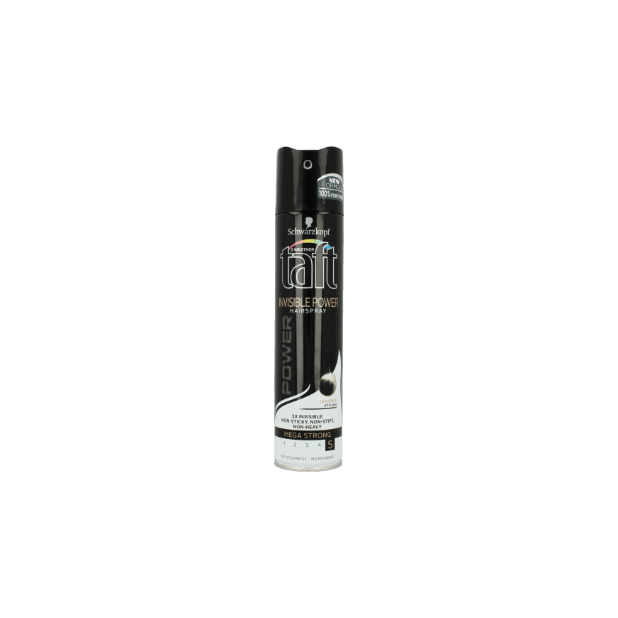 Taft Invisible Power Mega Strong 5 Hair Spray – 2