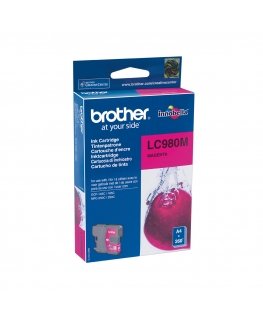 Brother LC-980M mustekasetti 1 kpl Alkuperäinen Magenta
