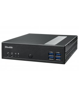 Shuttle DL30N PC-/tööjaamaplatvorm 1.35 l suurune PC Must N100