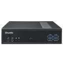 Shuttle DL30N PC-/tööjaamaplatvorm 1.35 l suurune PC Must N100
