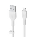 Belkin Cbl Scicone USB-A LTG 2M blc Valge