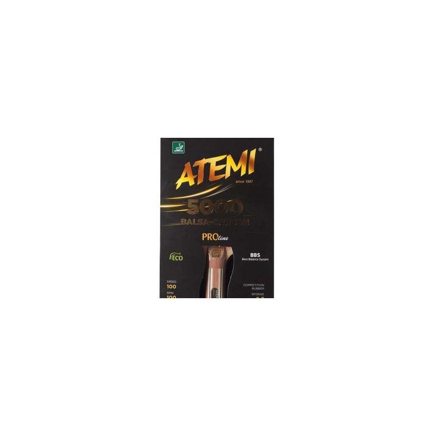 New Atemi 5000 Pro concave ping pong racket