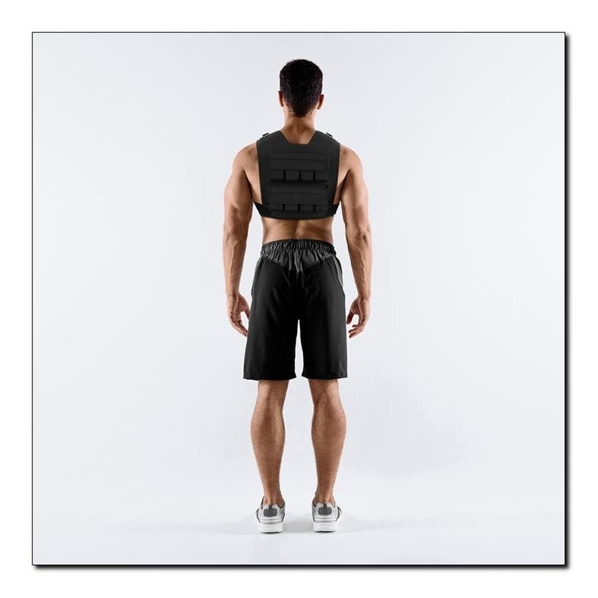 HMS Fitness KTO16 raskusvest Teras Must – 5