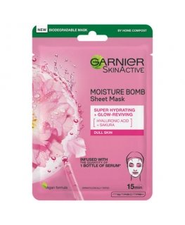 SkinActive Moisture Bomb (Sakura) - Face mask