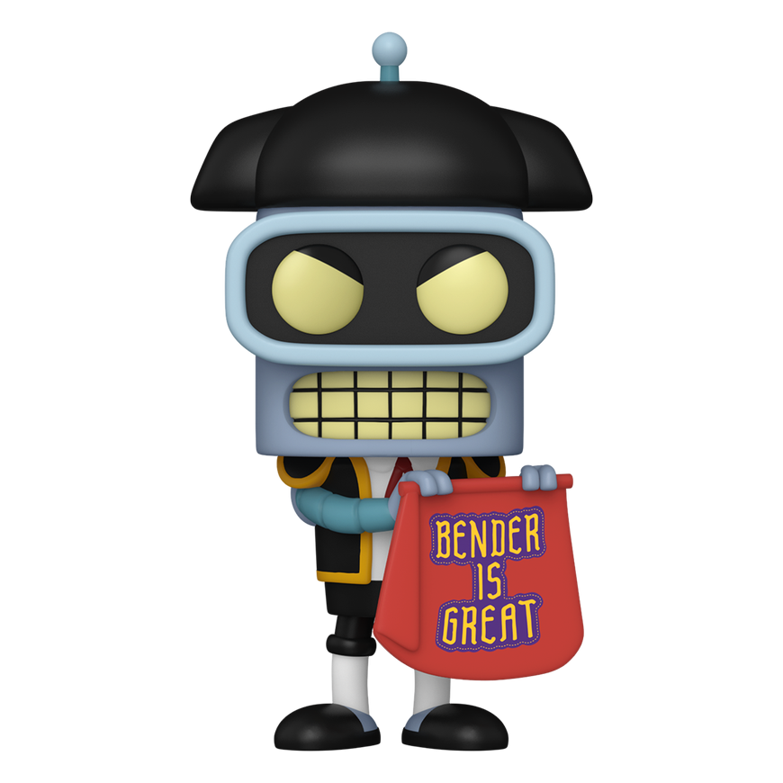 FUNKO POP! Vinilinė figūrėlė: Futurama - Bender (Matador) – 2