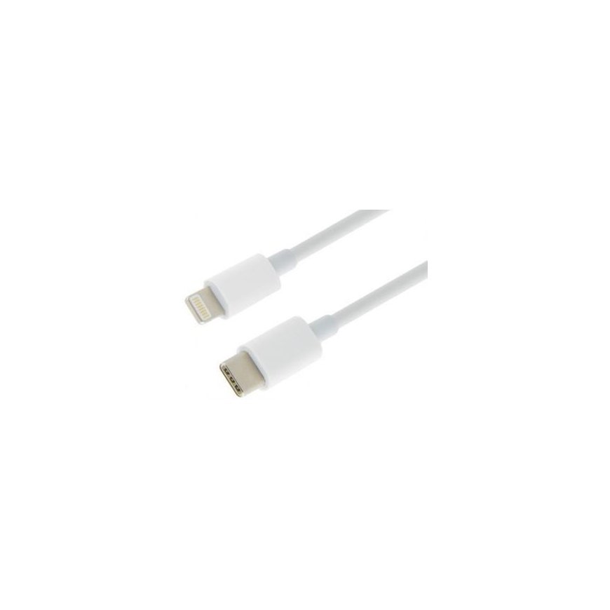 AVACOM DATOVY A NABIJECI USB CABLE TYPE-C - LIGHTNING, 100CM, White
