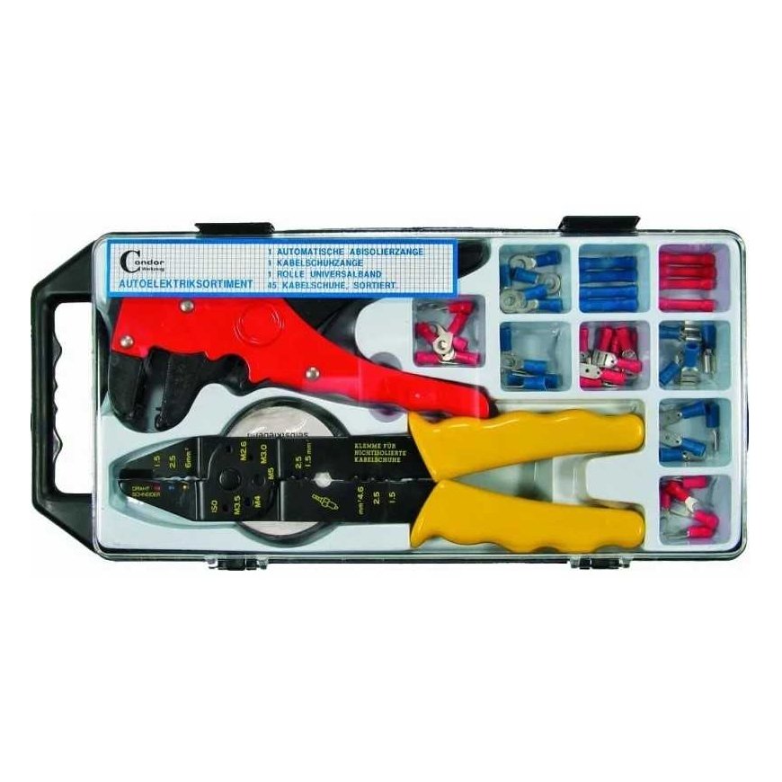 Cable crimping kit Condor Werkzeug C3154