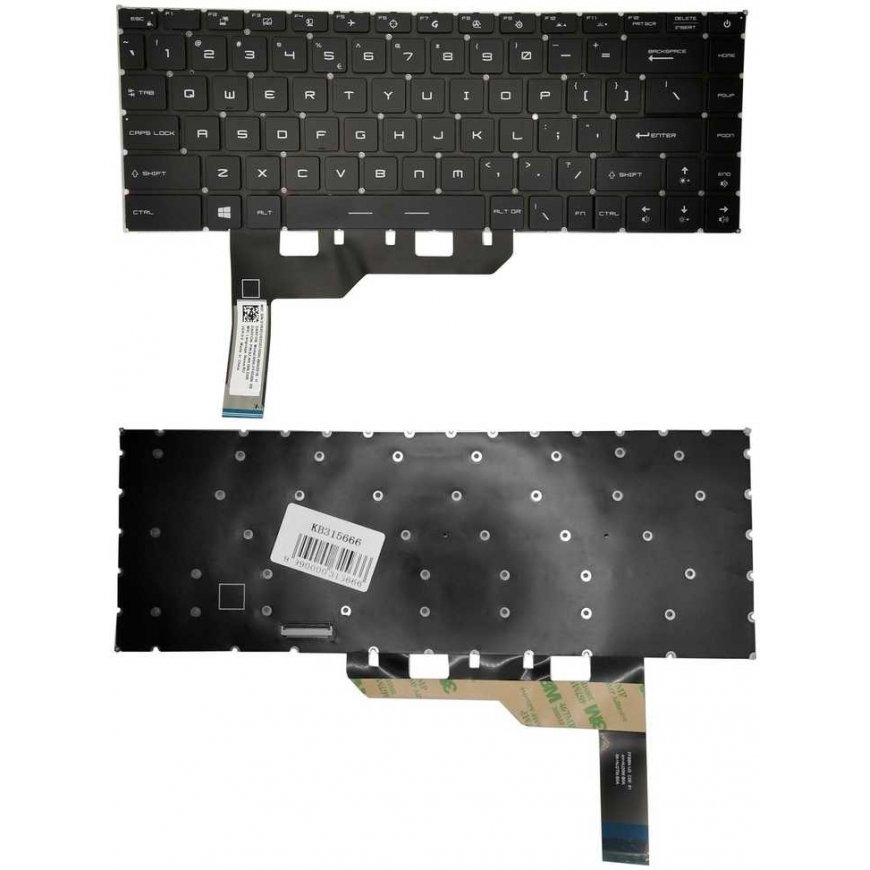 MSI Keyboard MSI GE66, with illumination