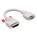 Lindy 0.2m DVI to VGA Adapter Cable Lindy 0.2m DVI to VGA Adapter Cable