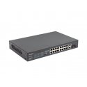 Lanberg RSFE-16P-2C-250 võrgulüliti Mittejuhitav Gigabit Ethernet (10/100/1000) Power over Ethernet 
