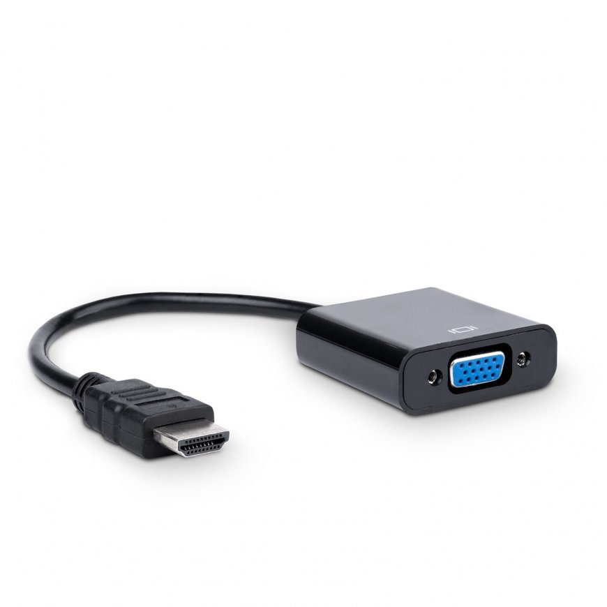 Akyga AK-AD-42 видео кабель адаптер 15 m VGA (D-Sub) HDMI Черный