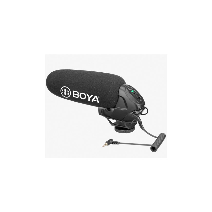 BOYA BY-BM3030 mikrofons Melns Digitālās kameras