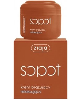 Sopot Bronzing Face Cream Relaxing - Lehký bronzující relaxační