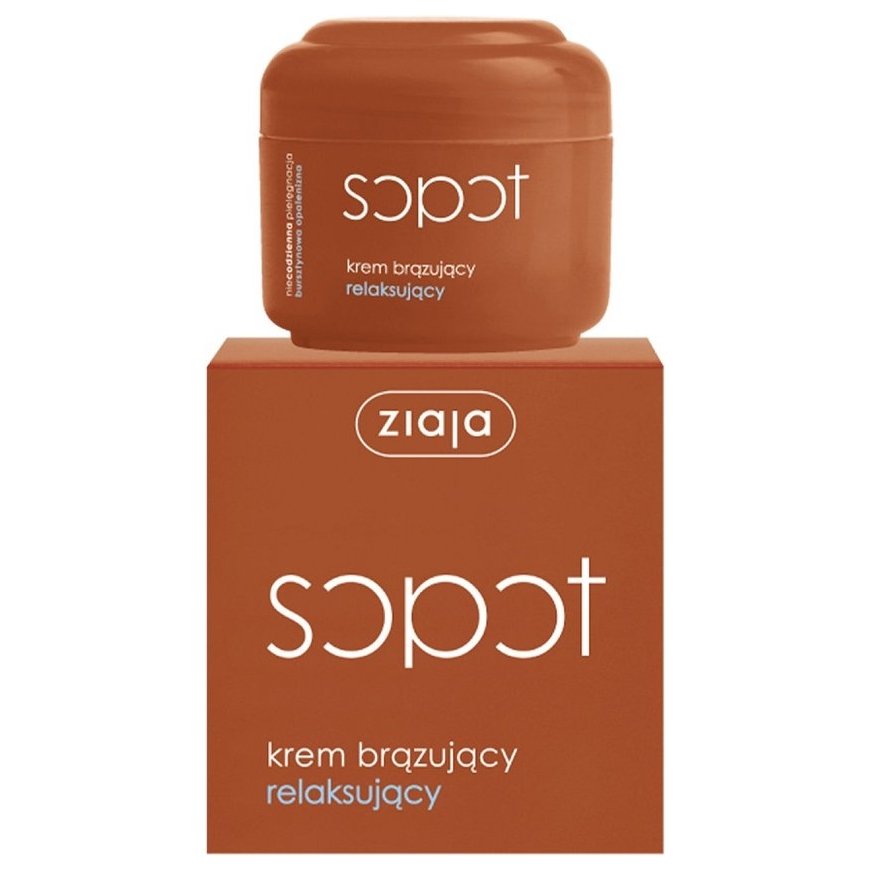 Sopot Bronzing Face Cream Relaxing - Lehký bronzující relaxační