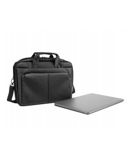 NATEC Gazelle 39,6 cm (15.6") Портфель Черный