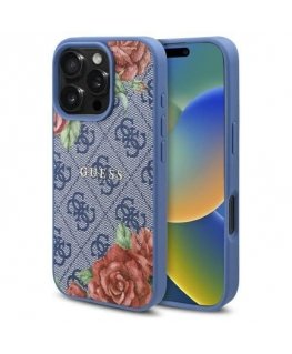 Guess GUHMP16XP4ROPEMCB iPhone 16 Pro Max 6.9" niebieski|blu