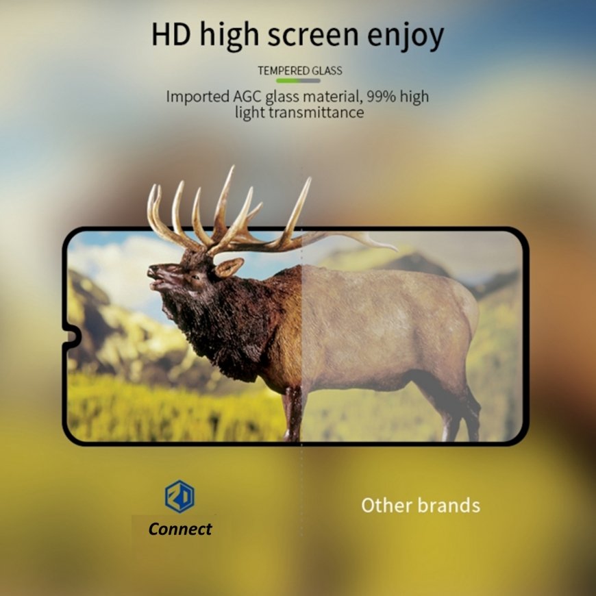 Connect 2.5D Pilna Pārklājuma Japāņu Antistatisks Stiprs 3D Stik – 5