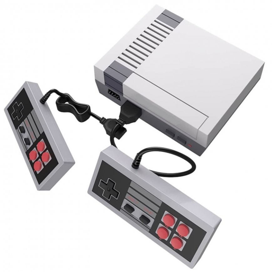 GameBox R6 8-Bit Retro TV AV RCA Analog Game Console with Dual C
