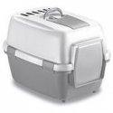 Cat toilet closed WivaCat 55x40x40cm white|grey Cat toilet closed WivaCat 55x40x40cm white|grey