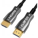 Claroc Kabel optyczny HDMI 2.1 w oplocie AOC 8K@60Hz, 4K@120Hz 5 m Claroc Kabel optyczny HDMI 2.1 w oplocie AOC 8K@60Hz, 4K@120Hz 5 m