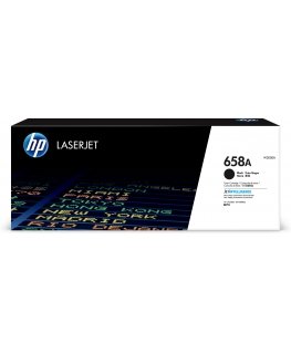 HP 658A alkuperäinen musta LaserJet-värikasetti