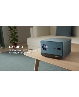 ViewSonic LX60HD 1080p viedais LED projektors ar iebūvētu Google TV