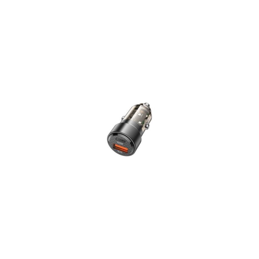 Borofone Car charger BZ20A Smart - USB + Type C - QC 3.0 PD 83W