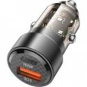 Borofone Car charger BZ20A Smart - USB + Type C - QC 3.0 PD 83W Borofone Car charger BZ20A Smart - USB + Type C - QC 3.0 PD 83W