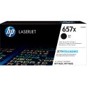 HP 657X alkuperäinen riittoisa musta LaserJet -värikasetti HP 657X alkuperäinen riittoisa musta LaserJet -värikasetti