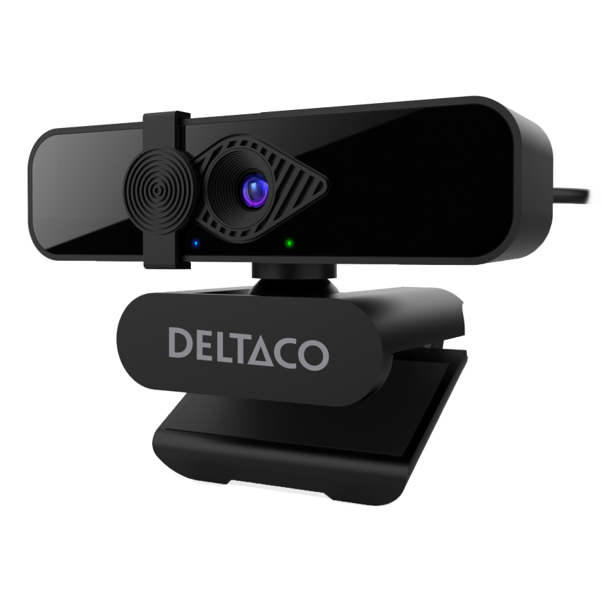 Deltaco Webcam DELTACO, 2K QHD with