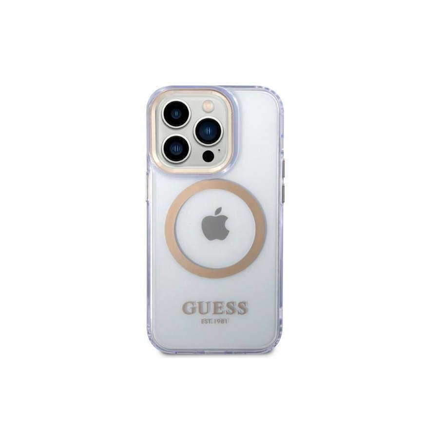 Guess GUHMP14XHTCMU iPhone 14 Pro Max 6,7" purpurowy|purple hard