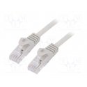 Patch cord cat.6 copper UTP 10m grey Patch cord cat.6 copper UTP 10m grey